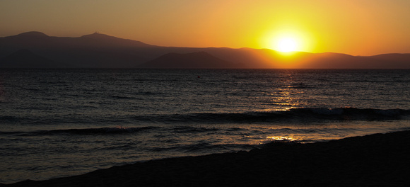 Sunset over Paros