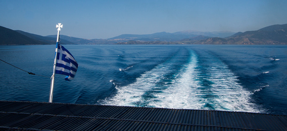 Leaving Port of Volos for Skiathos